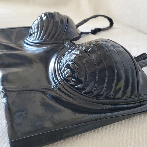 Adidas x Ivy Park Noir Latex Bustier - Picture 7 of 11